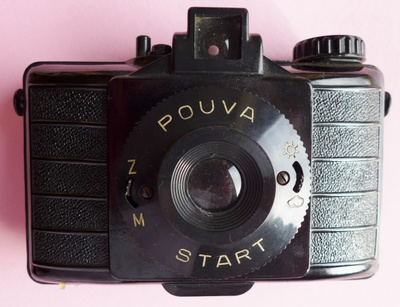 Kamera Bakeliittia vanha 1950 lukua Saksa POUVA START