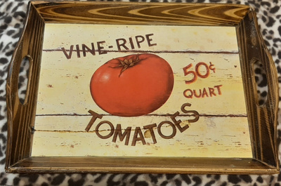 Kevyt tarjotin Vine-ripe tomatoes 50c uusvanha