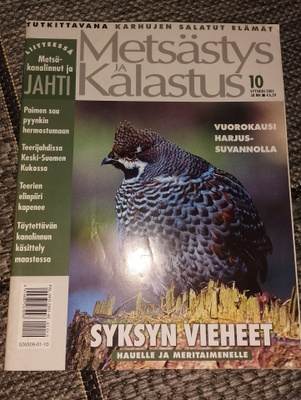 Metsästys ja kalastus 10/2001
