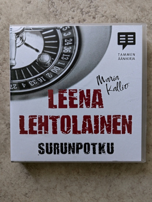 Leena Lehtolainen: Surunpotku, 10 x cd. Äänikirja
