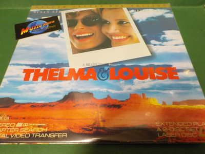 THELMA & LOUISE M-/M- 2x LASERDISC (W)
