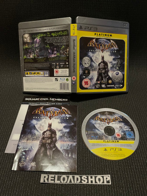 Batman Arkham Asylum Platinum PS3 - CiB