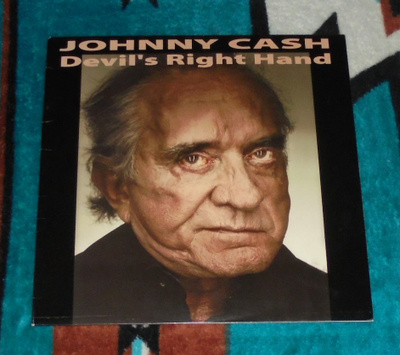 JOHNNY CASH ~ Devil's Right Hand ~ LP