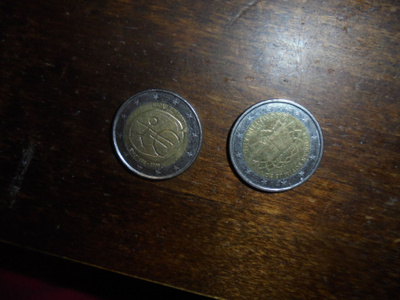 2€ kolikot 3 kpl