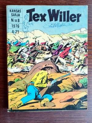 Tex Willer 8 1976  Kansas-sarja
