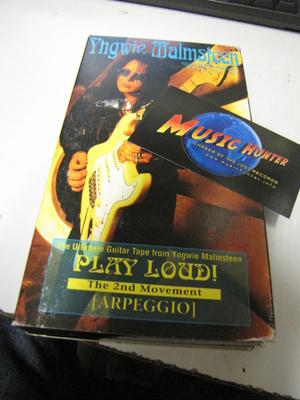 YOUNG GUITAR - YNGWIE MALMSTEEN - 2ND MOVEMENT ARPEGGIO VHS