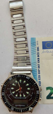 VANHA Kello Scantime of Sweden Water Resist 50 m KOMEA