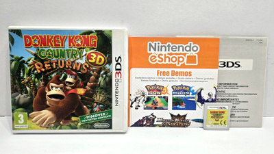 3DS - Donkey Kong Country Returns 3D