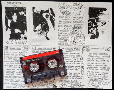 AIVOPUISTO: ”Demo” Bändäreille – C-kasetti EP 1988 - Punk!