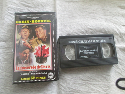 gabin bourvil la traversee de paris - gabin vhs v 1983