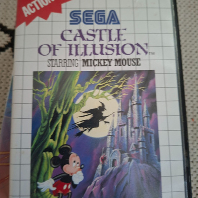 Sega Master System Castle of Illusion CIB