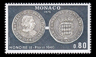 Monaco 1185 ** Numismatiikka (1975)