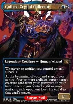 Magic the Gathering Golbez, Crystal Collector