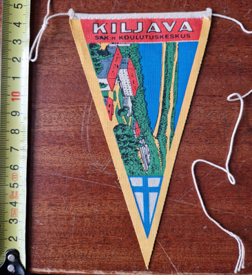 Kiljava Sak:n koulutuskeskus .Vintage pieni matkailuviiri
