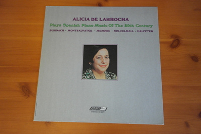 Alicia de Larrocha LP.