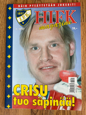 HIFK Magazine 1/1997 Christian Ruuttu