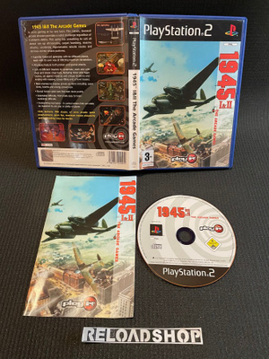 1945 I & II The Arcade Games PS2 - CIB