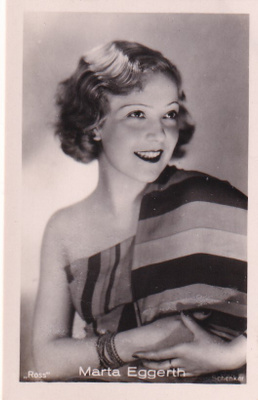 Marta Eggerth . Filmitähti, Star.  s42