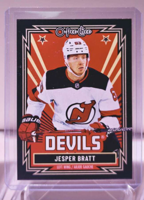 Jesper Bratt /100 - OPC 25-26 Retro Black Border