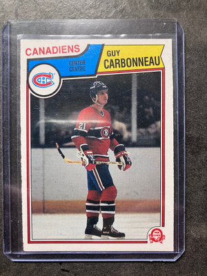 1983-84 O-Pee-Chee Rookie #185 Guy Carbonneau