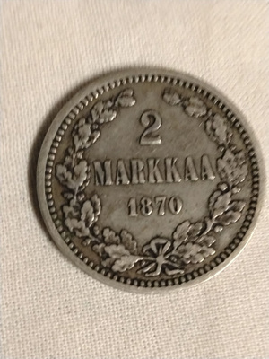 2 markkaa 1870