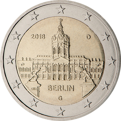 SAKSA ERIKOISEURO 2 EUROA 2018 (BERLIN) 