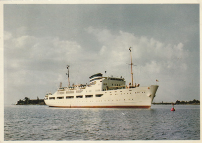 LAIVAKORTTI - S/S AALLOTAR - 2