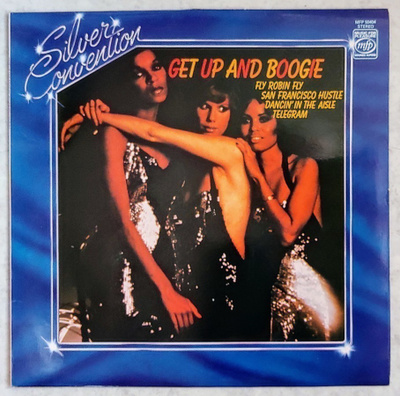 SILVER CONVENTION: Get Up And Boogie – UK kokoelma-LP 1977