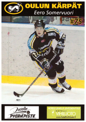 Oulun Kärpät EERO SOMERVUORI  Postikortti