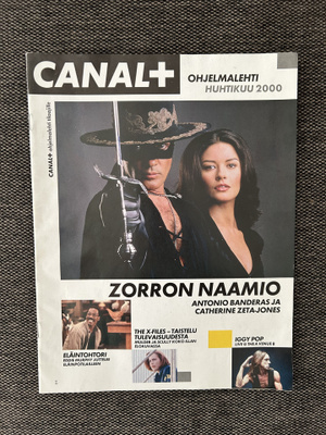 Canal+ Ohjelmalehti Huhtikuu 2000