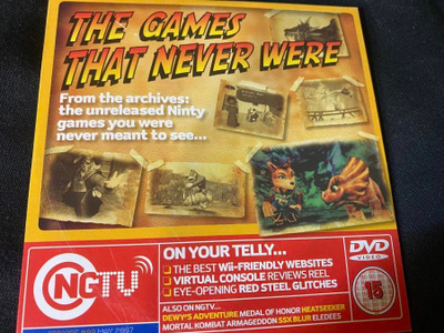The Games That Never Were dvd