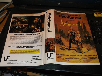 Vhs kansipaperi Fix - Pelottomat  Aftermath (Sis.postikulut)