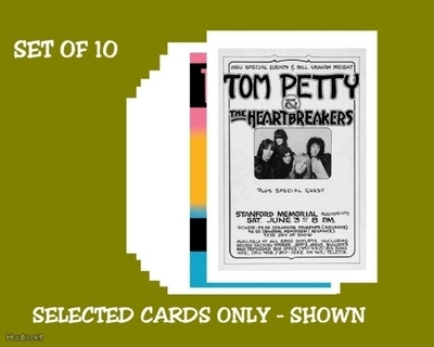 TOM PETTY & THE HEARTBREAKERS -- postikorttisetti (Upea!) #1