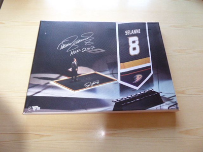 Teemu Selänne Anaheim Ducks canvastaulu koko 30 cm x 40 cm