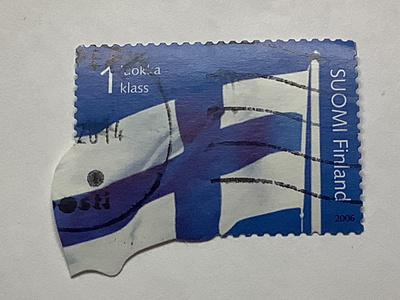 1784/ 2006 Suomen lippu o leimattu