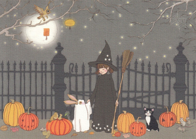 Halloween pupu ja noita