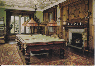 Biljardi , The Billiard Room, Lanhydrock House, Cornwal e102