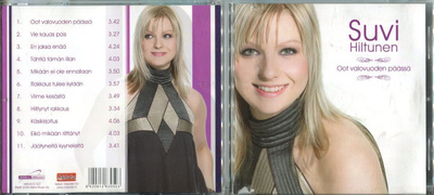 SUVI HILTUNEN . CD-LEVY . OOT VALOVUODEN PÄÄSSÄ