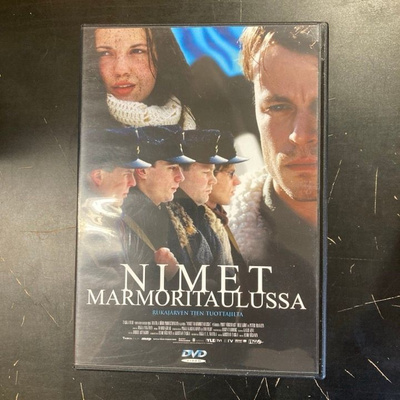 Nimet marmoritaulussa DVD
