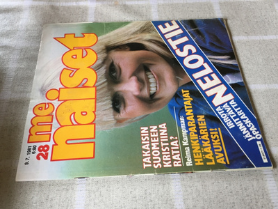 ME NAISET LEHTI 28/1981 HYVÄ