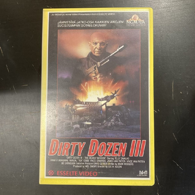Likainen tusina III VHS