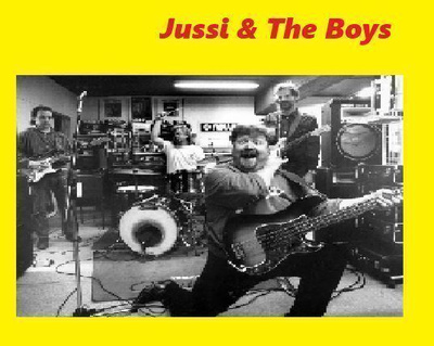 JUSSI & THE BOYS --- valokuva  21cm x 30cm  #1