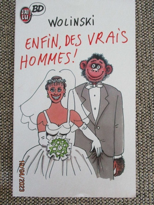 Wolinski ENFIN, DES VRAIS HOMMES! (uusi pokkari)