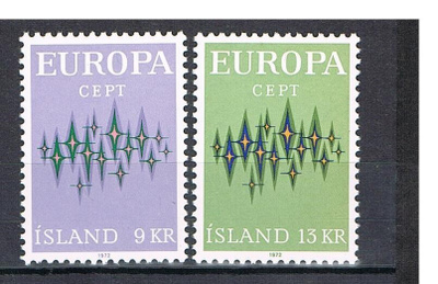 Islanti 1972 - Europa CEPT  ++