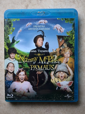 Nanny McPhee ja suuri pamaus, blu-ray + dvd.