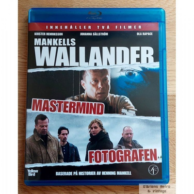 Wallander 7: Mastermind / 8: Fotografen -Blu-ray