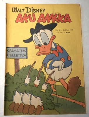 Aku Ankka 16  1958