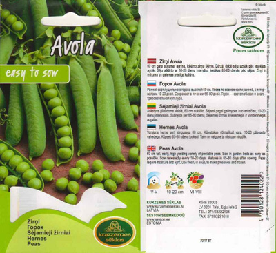 Herne "Avola" - siemenet #