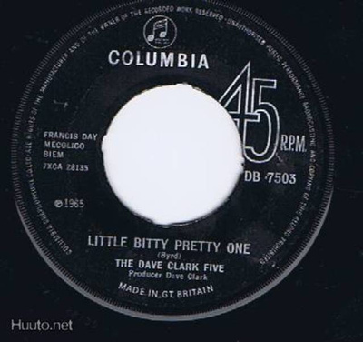 DAVE CLARK FIVE reelin` & rockin` 45 -1965- rare orig. SUOMI