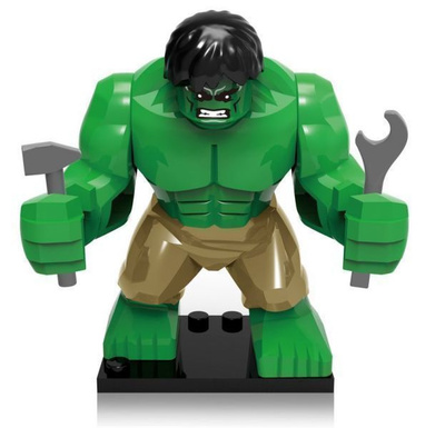 MARVEL - GREEN HULK  Lego figure - HEAD HUNTER STORE.